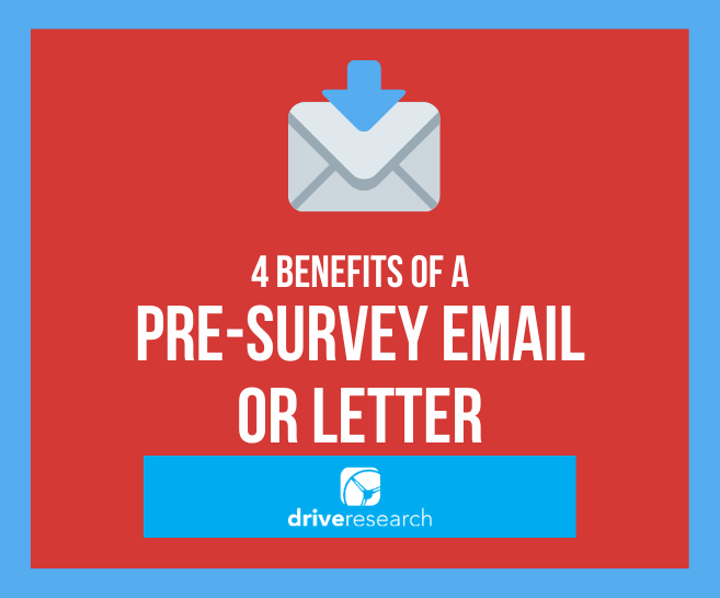 4 Benefits of a Pre-Survey Email or Letter | Market Research Firm Syracuse, NY