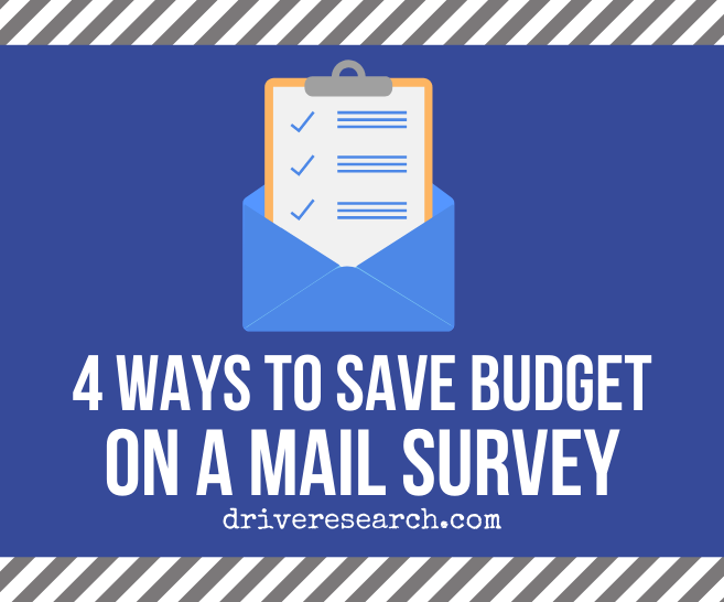 4 Ways to Save Budget on Your Next Mail Survey | Firm in Syracuse, NY