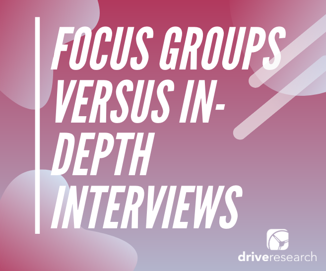 Focus Groups Versus In-Depth Interviews (And The Pros and Cons of Each)