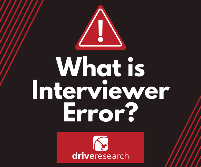 What is Interviewer Error? | Market Research Firm Upstate NY
