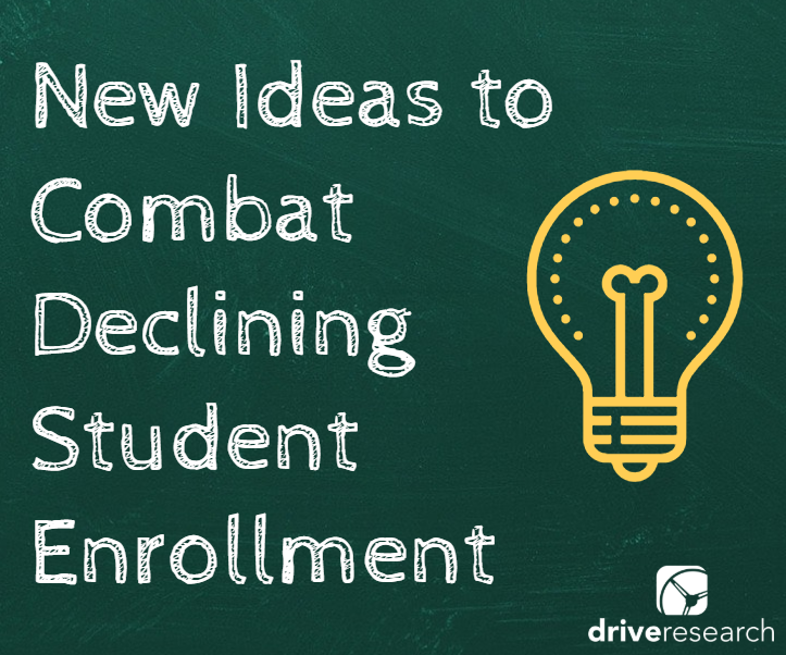New Ideas to Combat Declining College Student Enrollment