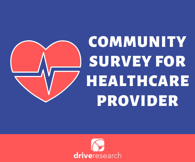 community survey for healthcare provider