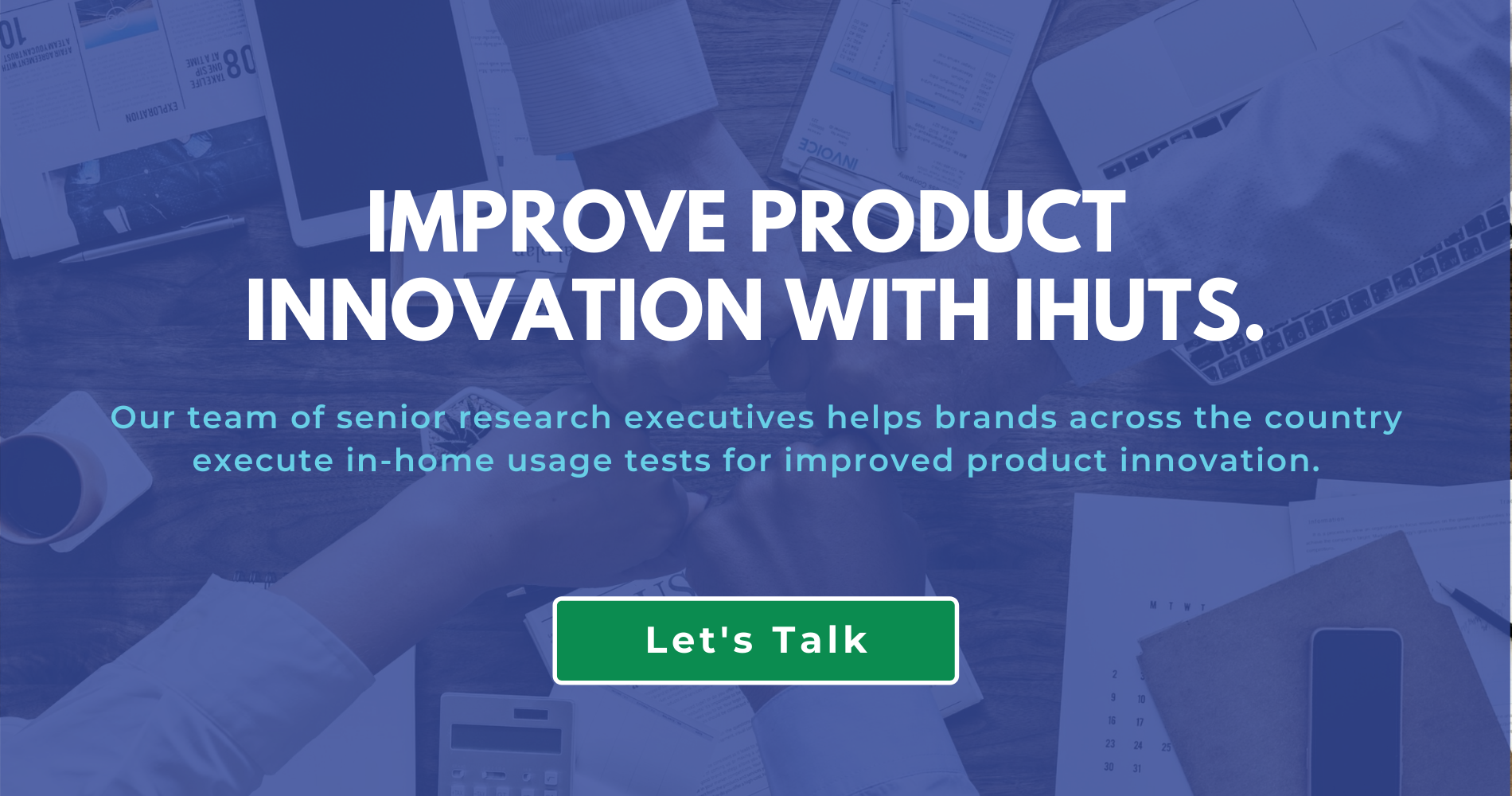 Improve product  innovation with ihuts - contact drive research