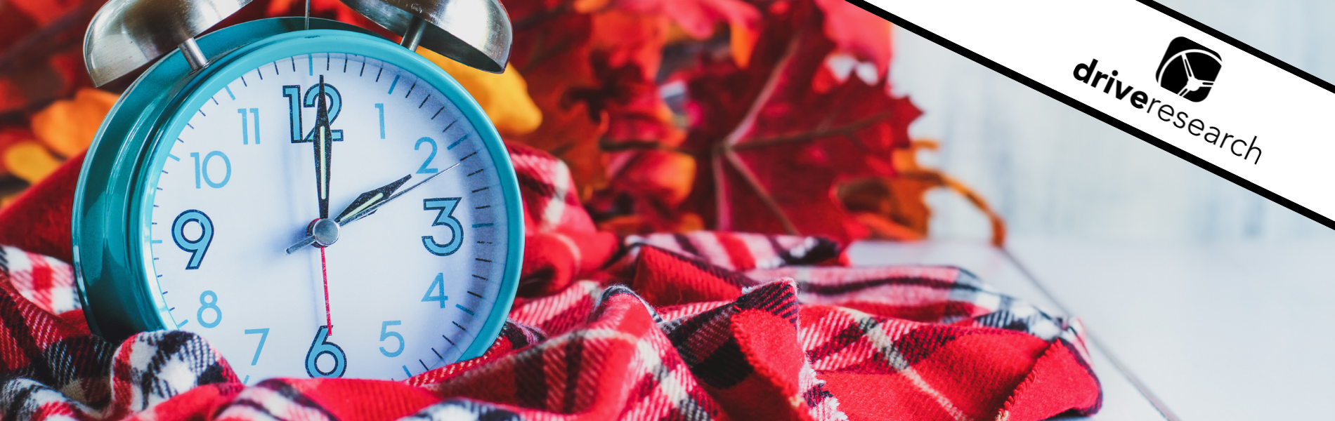 CLOCK IN A BLANKET FOR FALL BACK