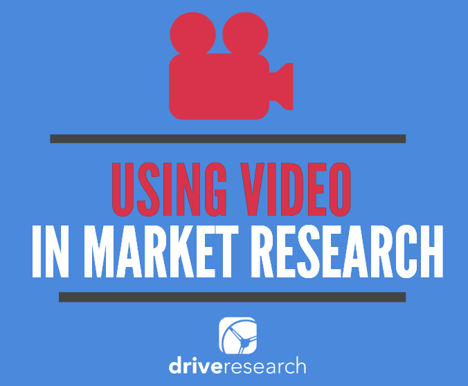 using video market research | camera icon