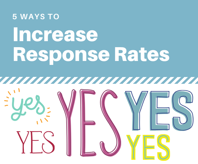 ways to increase response rates intercept survey company syracuse ny