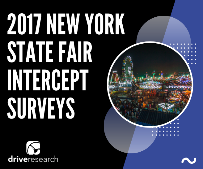 Case Study: 2017 New York State Fair Intercept Surveys