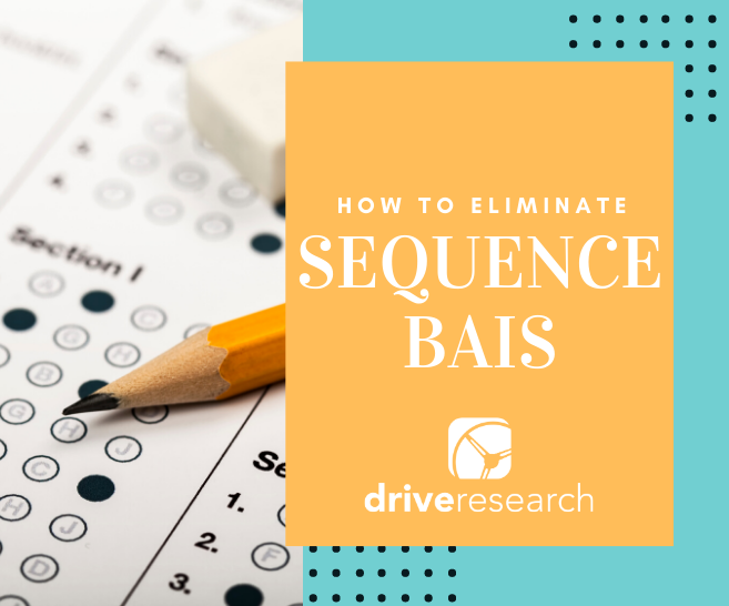 How to Eliminate Sequence Bias in Your Market Research Survey