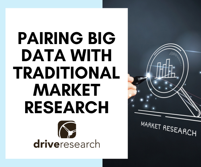 Pairing Big Data with Traditional Market Research | The What and Why?