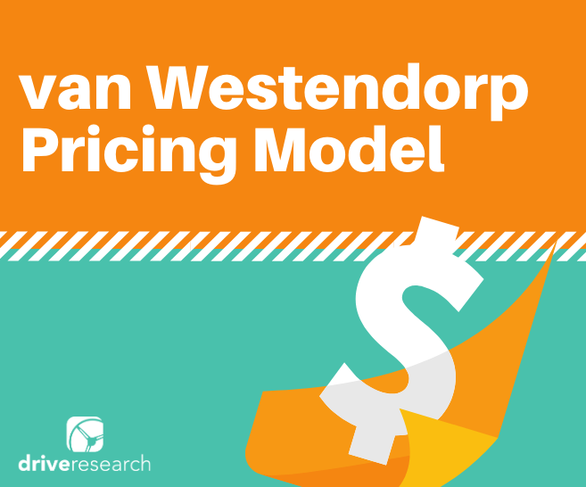 How Does the van Westendorp Pricing Model Work?