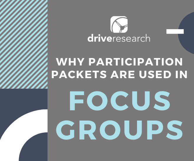 participation packets in focus groups market research