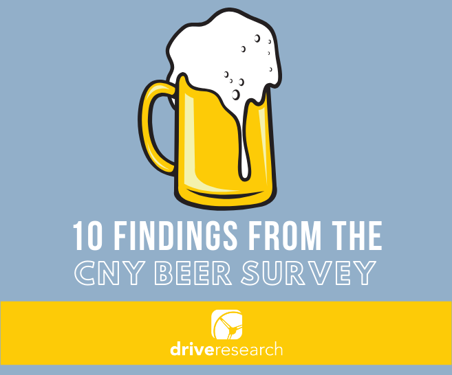 Top 10 Findings From the Central New York Beer Survey | Drive Research