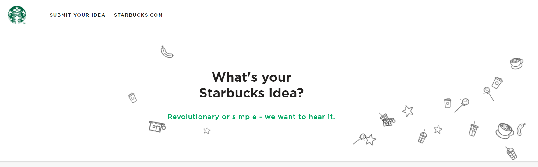 Starbuck My Idea Platform