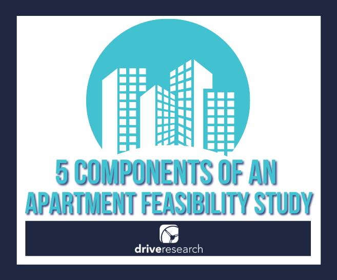 components of apartment feasibility study market research