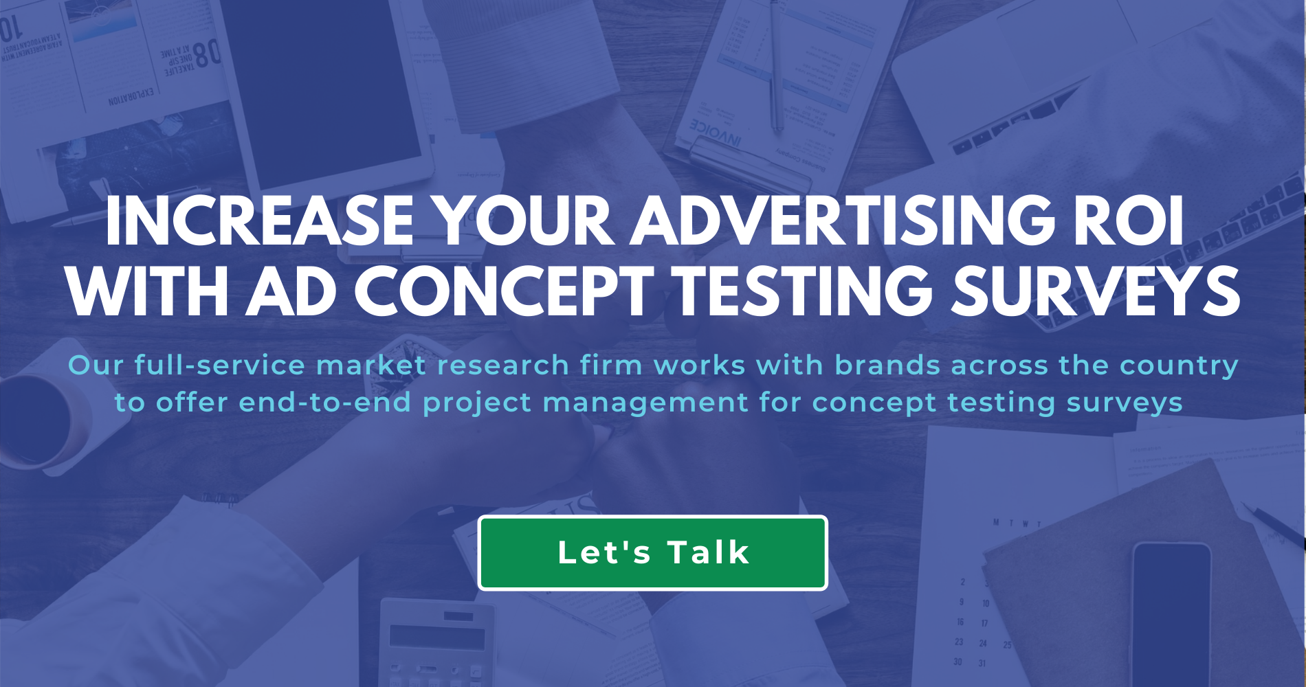 Increase your advertising roi  with ad concept testing surveys