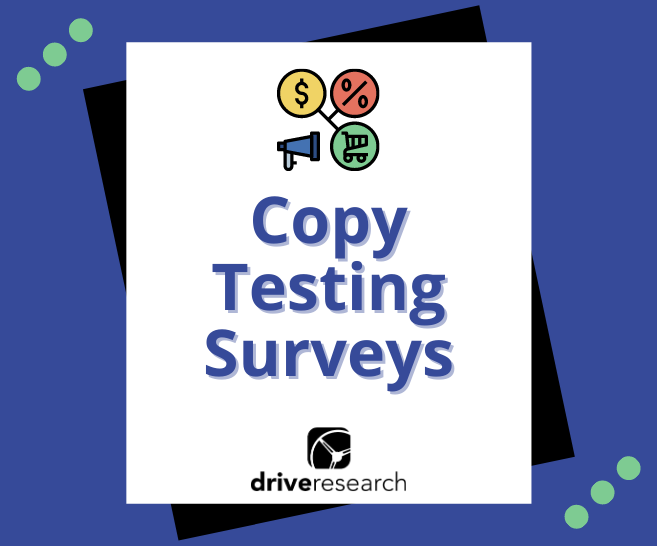 Blog: Copy Testing Surveys