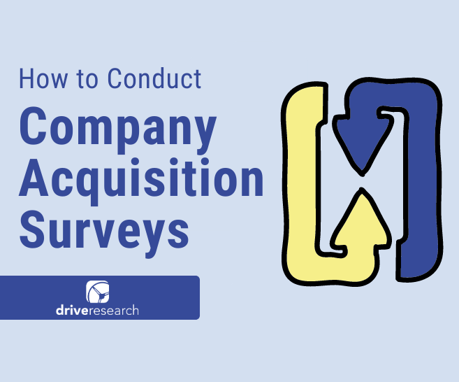 company acquisition surveys