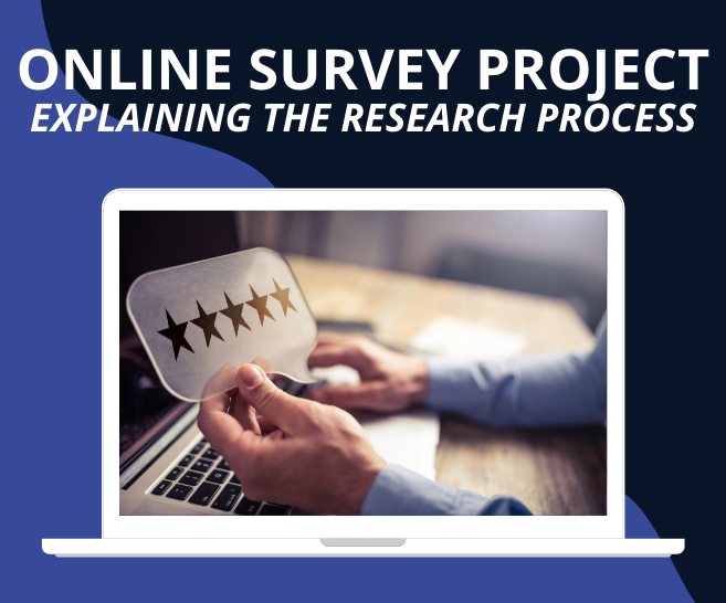 online survey project - explaining the research process