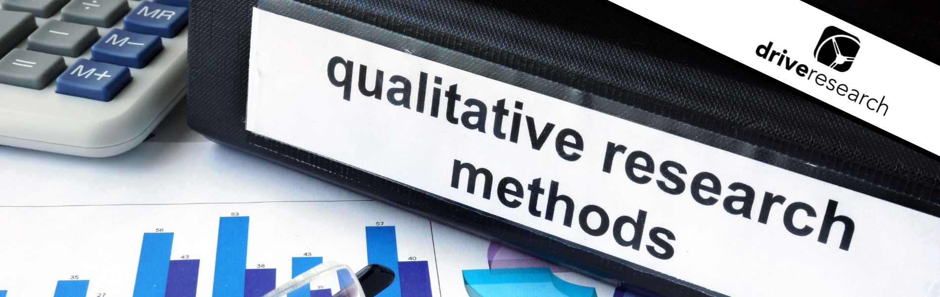 binder that says qualitative research methods
