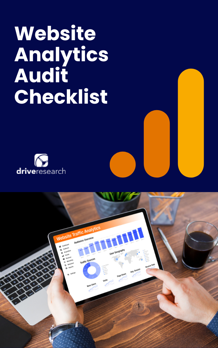 cover for website analytics audit checklist
