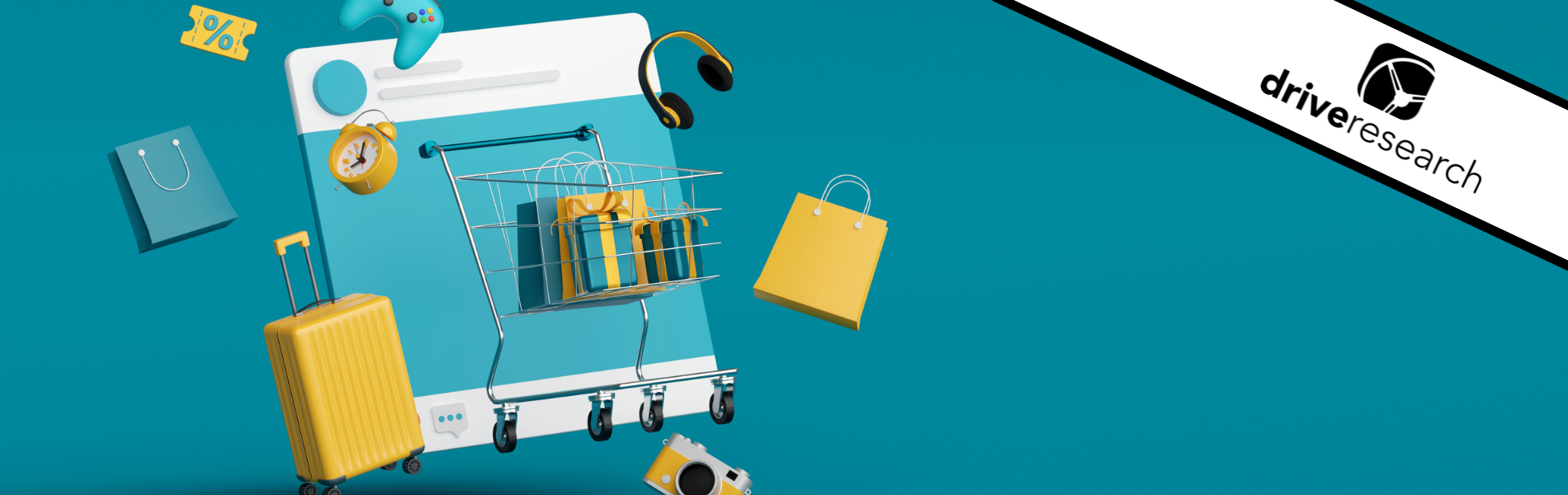 E-commerce concept, Shopping online advertisement on social
