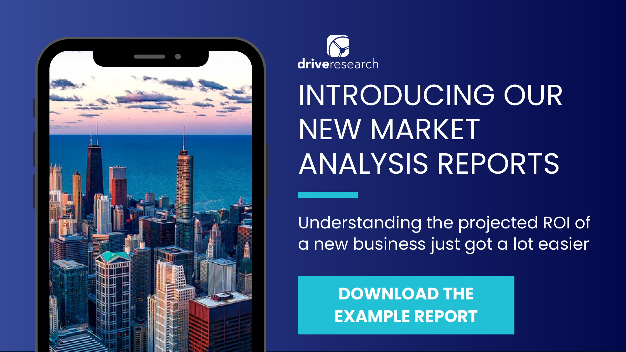 Market analysis report download call to action