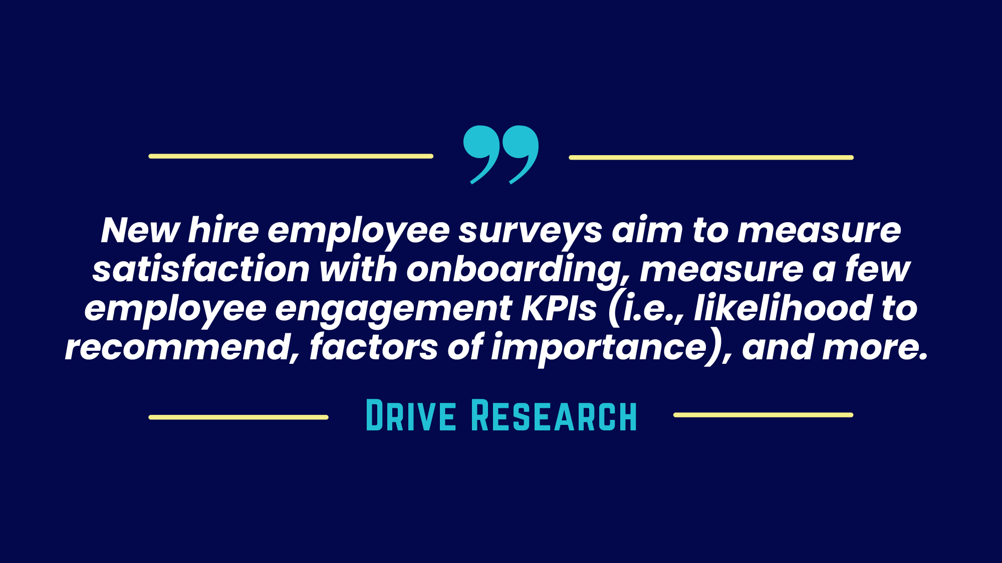 new hire employee survey definition