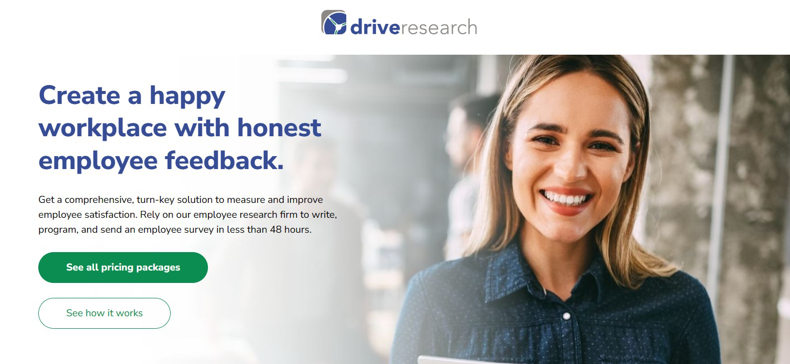 Drive Research employee survey platform
