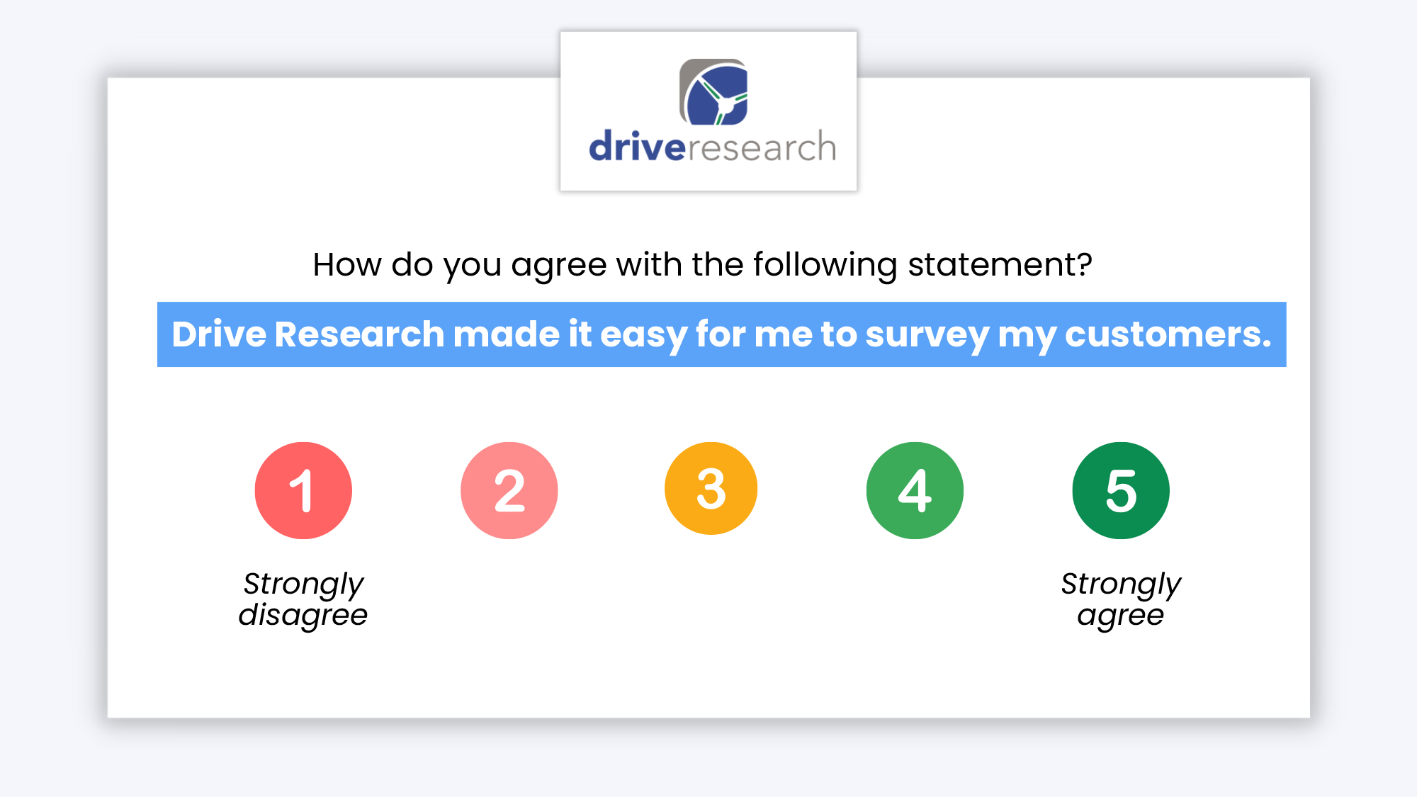customer effort score survey question example
