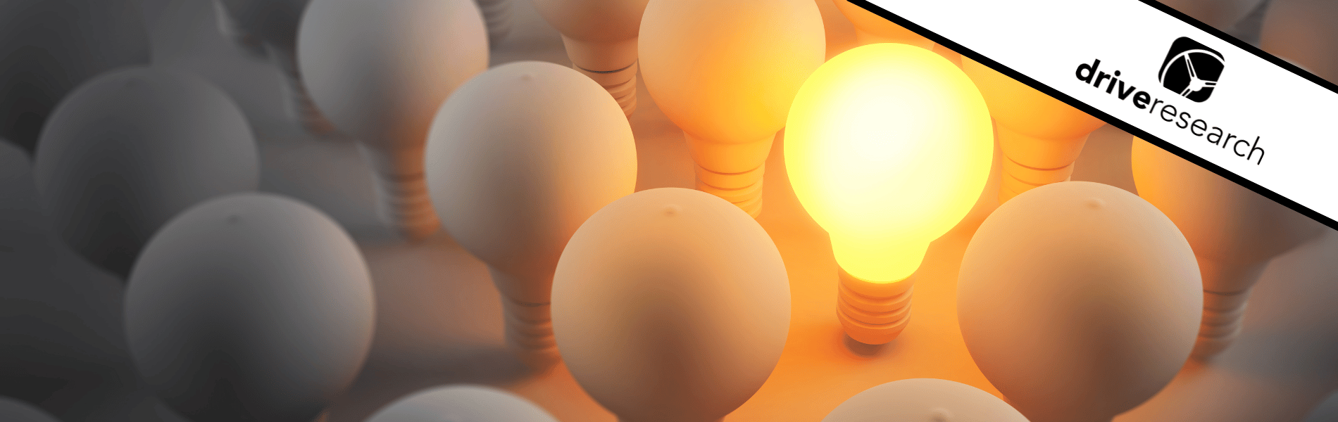 awareness concept with lightbulbs