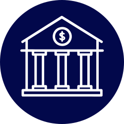 Financial institution icon