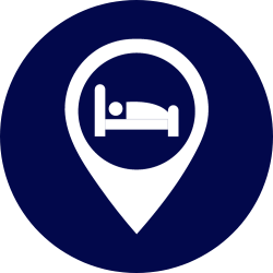 guest sleeping icon