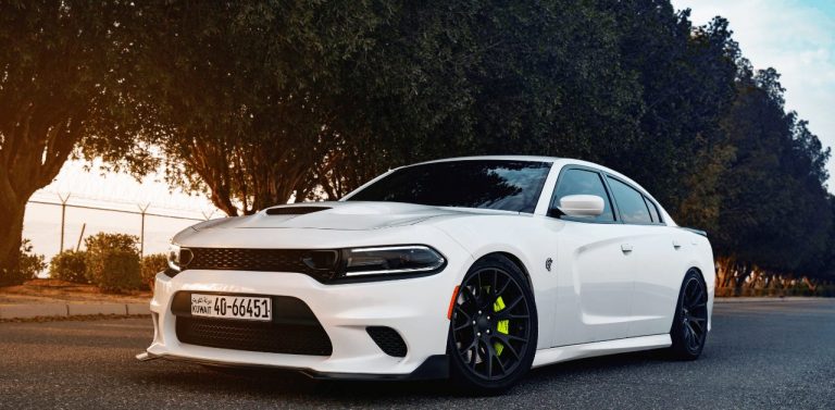 Luxury Car on Road