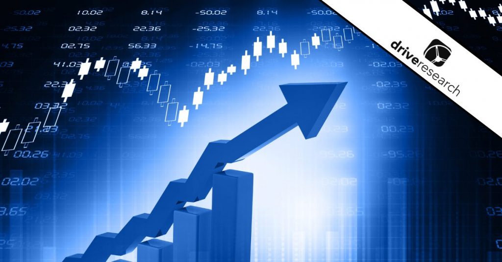 Stock market graph - drive research