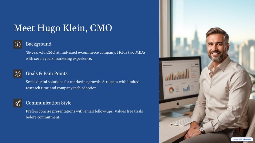 Example B2B buyer persona