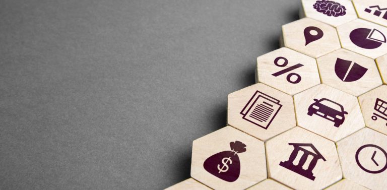 Hexagons in order with business attributes