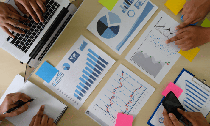 research stock market chart paper for analysis Brainstorm Meeting research