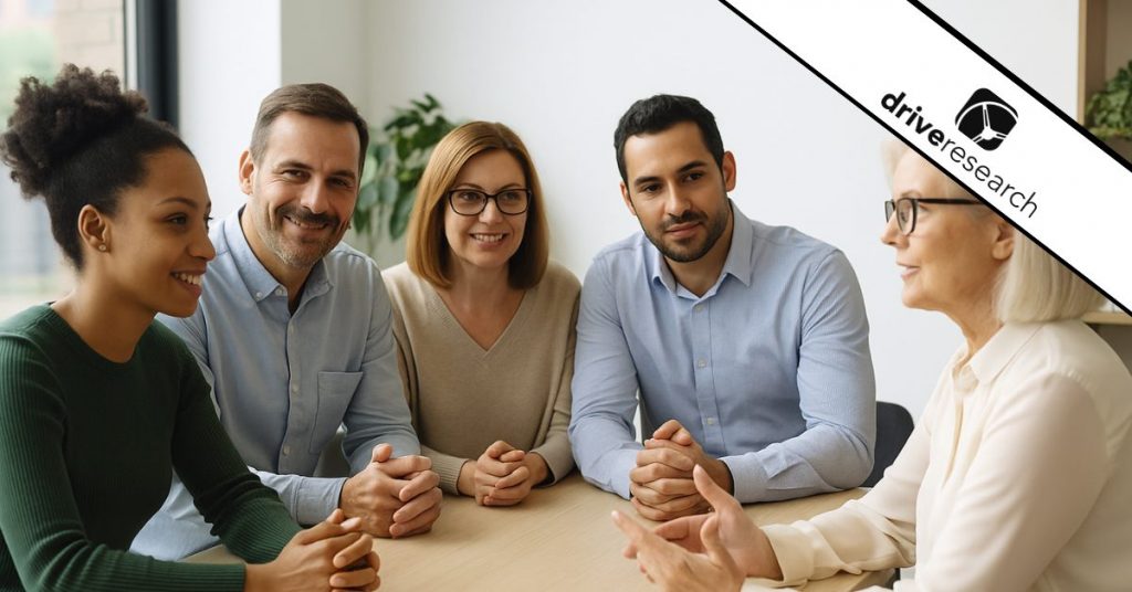 Credit union focus group discussion - drive research watermark