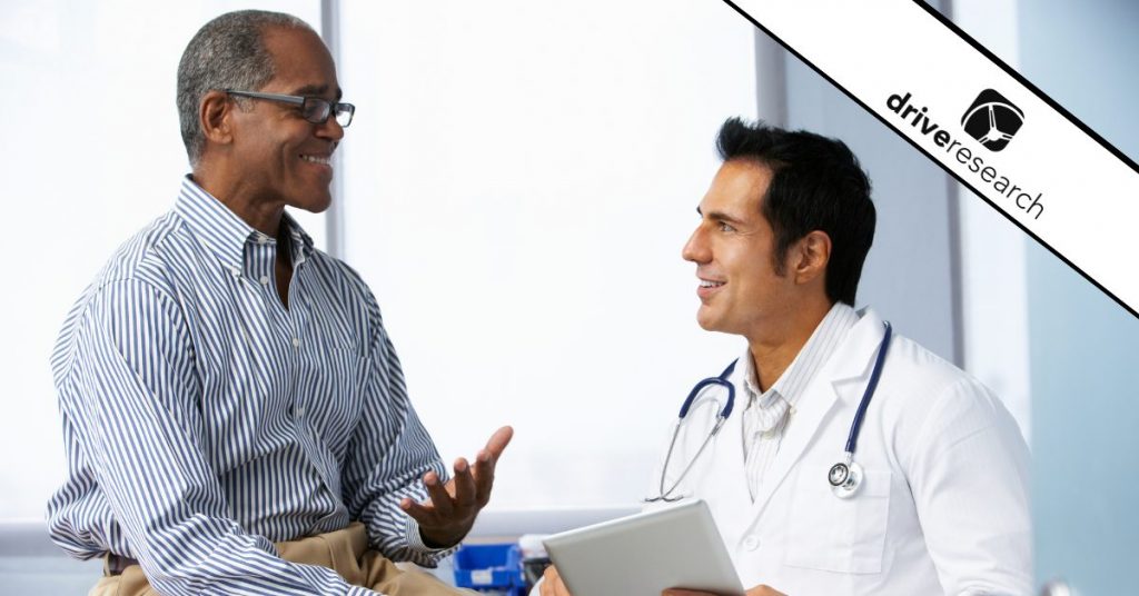 Doctor with male patient