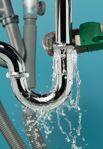 Heavy Duty Wrench fix Water leak under sink. Drain sink leak wat