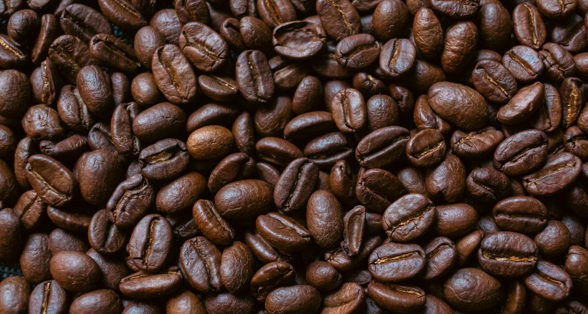 Close-Up of Freshly Roasted Coffee Beans