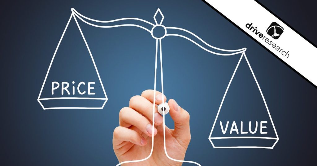 Finding the optimal product pricing through market research.